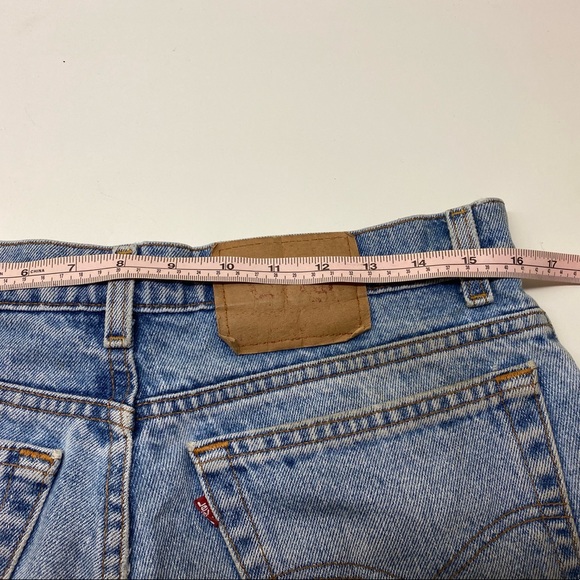 Levi’s 505 straight leg Reg fit denim cutoffs 33W - Picture 3 of 6